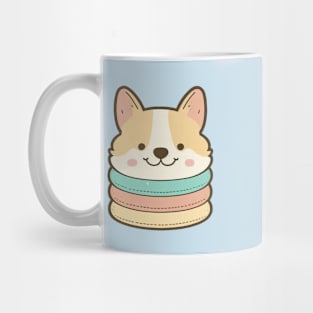 Corgi Macarons Mug